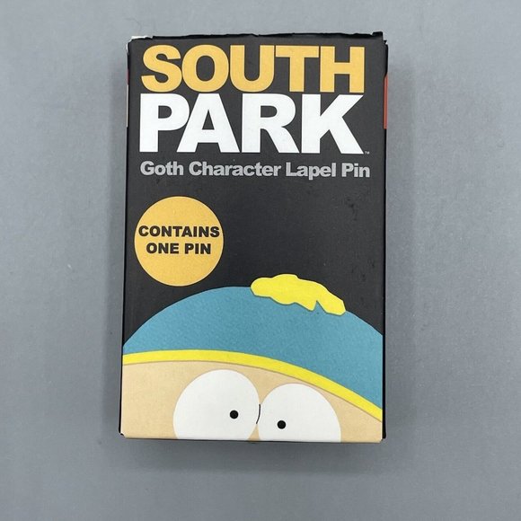 South Park Goth Kids Pin FIRKLE SMITH Bioworld New Open Box - Picture 2 of 5